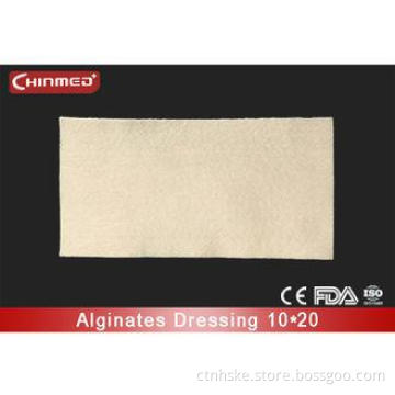 Calcium Alginate Surgical Dressing Fiber Pad For Operative